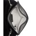  Bowah Hands Through Velvet Clutch Bag, Black