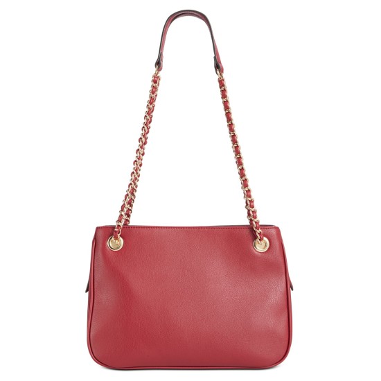  Deliz Chain Shoulder Bag, Red