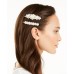  Gold-Tone 2-Pc. Set Imitation Pearl Flower Bobby Pins, Yellow