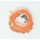  Gold-Tone 4-Pc. Set Beaded Stretch Bracelets (Coral)