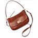  Holliee Flap Baguette Shoulder Bag, Brown