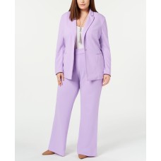 INC International Concepts I.N.C. Plus Size One-Button Blazer