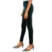 I.N.C. Velvet Pull-On Skinny Pants, Green, 14