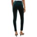  I.N.C. Velvet Pull-On Skinny Pants, Green