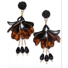 INC International Concepts INC Gold-Tone Petal Drop Earrings
