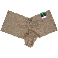 INC International Concepts INC Lace Boyshort, Beige Floral, XX-Large