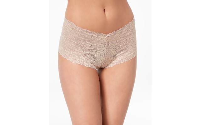  INC Lace Boyshort, Frappe Floral, Large