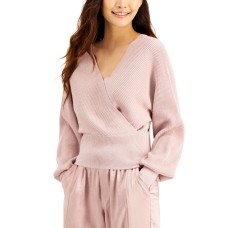 INC International Concepts INC Metallic Surplice Sweater