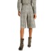  INC Pleated Plaid Gaucho Pants (Beige), Beige, 8