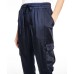  INC Solid Utility Joggers (Navy, Large)