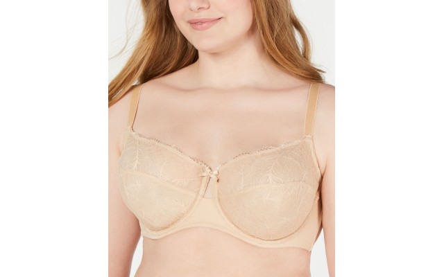  INC Women's Plus Size Unlined Lace Bra (Frappe), Frappe, 42 C