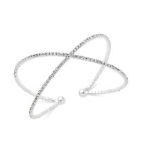 INC International Concepts  Inc X Flex Bracelet (Silver)