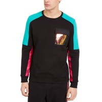 INC International Concepts Men Elevation Sweatshirts, Black, Small