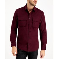 INC International Concepts Mens Cord Shirt Port (X-Small)
