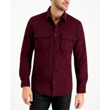 INC International Concepts Mens Cord Shirt Port (X-Small)