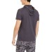  Men’s Cycle Hood T-Shirt (Gray, XXL)