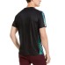   Men’s Fate Iridescent Scale Pieced T-Shirt,Black, XX-Large
