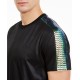   Men’s Fate Iridescent Scale Pieced T-Shirt,Black, XX-Large