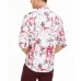  Mens Graffiti Heart Printed Shirts, White, Small