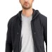  Mens Inc Fortune Full Zip Hoo Heather Onyx (Dark Gray-Small)