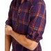  Men’s Marc Plaid Shirt (Purple, XXL)