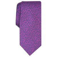INC International Concepts Men’s Skinny Abstract Tie (Purple)