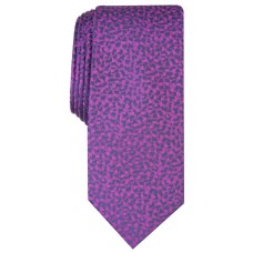 INC International Concepts Men’s Skinny Abstract Tie (Purple)