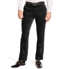 INC International Concepts Men’s Slim-Fit Velvet Pants (Black, 34Reg)
