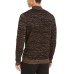   ONYX Men’s Turtleneck Sweater, Black/Gold, XL