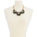  Sequin Bead & Imitation Pearl Glitter Statement Necklace(18+3)