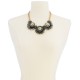  Sequin Bead & Imitation Pearl Glitter Statement Necklace(18+3)