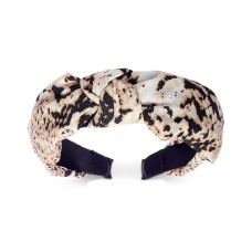 INC International Concepts Snake-Print Knotted Fabric Headbands