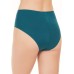  Women’s High-Waist Brief Underwear Panty (Green Spruce, XX-Large)