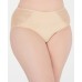  Women’s Plus Size Lace Trim Hipster Panty Underwear, Frappe, 1X