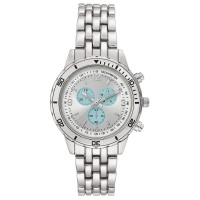 INC International Concepts Women’s Silver-Tone Bracelet Watch (Gray)