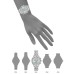  Women’s Silver-Tone Bracelet Watch (Gray)