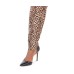 INC Womens Plus Animal Print Tummy Control Pants