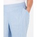 INC Womens Plus Mid Rise Linen Wide Leg Pants