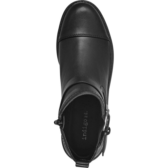 Indigo Rd. Womens Idorina Ankle Boots Black 9.5 M