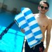 Inflatable Water Hammock Bed, Aqua Lounger, Floating Leisure Hammock Chair for Swimming Pool Or Beach – Multifunctional Relaxation Aid for Hot Summer Days for Adults, Seniors and Expectant Mothers, Light Blue/White