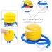 Inflatable Water Hammock Bed, Aqua Lounger, Floating Leisure Hammock Chair for Swimming Pool Or Beach – Multifunctional Relaxation Aid for Hot Summer Days for Adults, Seniors and Expectant Mothers, Foot Pump