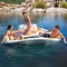  Vista White/Orange/Black 3-person Summer Floating Island Toy for Lake & Sea & Pool