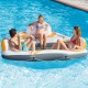 Vista White/Orange/Black 3-person Summer Floating Island Toy for Lake & Sea & Pool