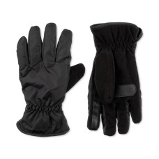 Isotoner Signature Men’s Sleek Heat Sports Gloves (Large-Black)