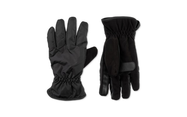  Signature Men’s Sleek Heat Sports Gloves (Large-Black)
