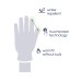 Isotoner Signature Men’s Sleekheat Faux Nappa Touchscreen Gloves (Black, Medium)
