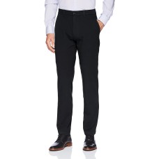J.M. Haggar Men Luxury Comfort Slim Fit Stretch Chino Pants