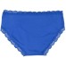  by fer Moore Cotton Lace Trim Hipster (Just Chill, Large)
