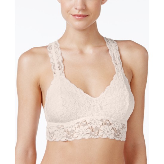  by fer Moore | Lace Racerback Bralette (Chai, Large)
