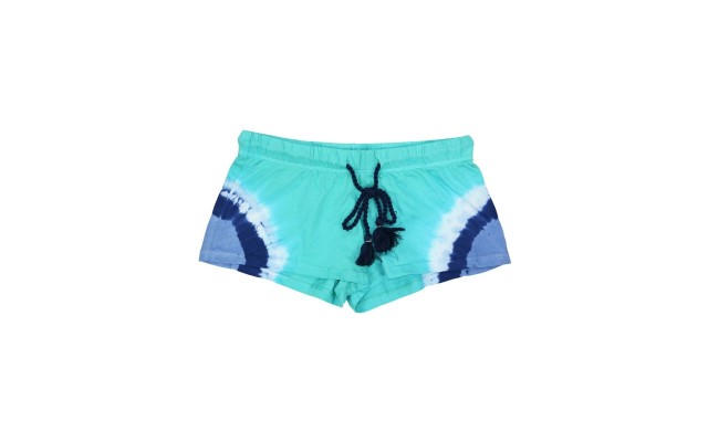  Cotton Printed Pajama Shorts, Blue, X-Large